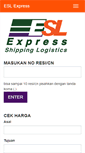 Mobile Screenshot of esl-express.com