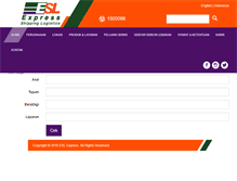Tablet Screenshot of esl-express.com